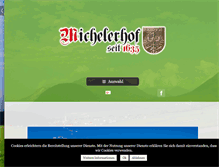 Tablet Screenshot of michelerhof.com